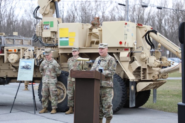 New York Army National Guard conducts groundbreaking for new Field Maintenance Shop