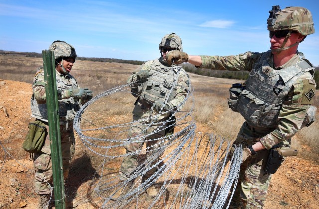 15th Engineer Company Soldiers hone combat skills at field exercise