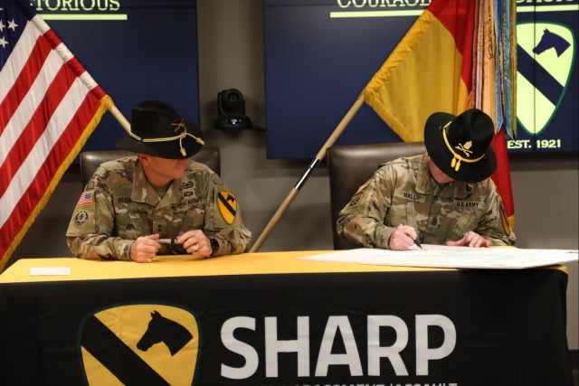 First Team Leaders Sign Sexual Assault and Prevention Month Proclamation