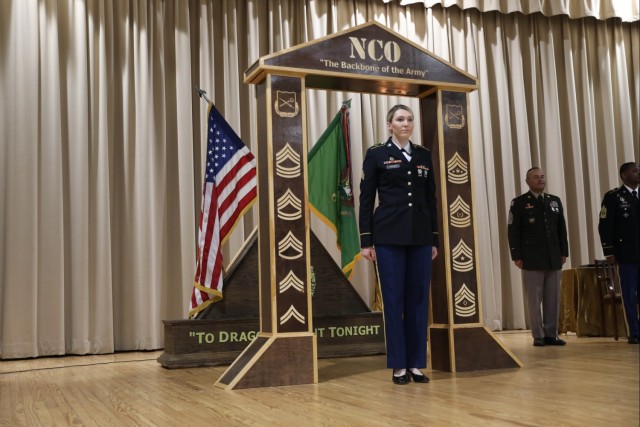 385th Military Police Battalion NCO Induction Ceremony