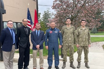 Turkish delegation visits USASAC, discusses foreign military sales, security assistance