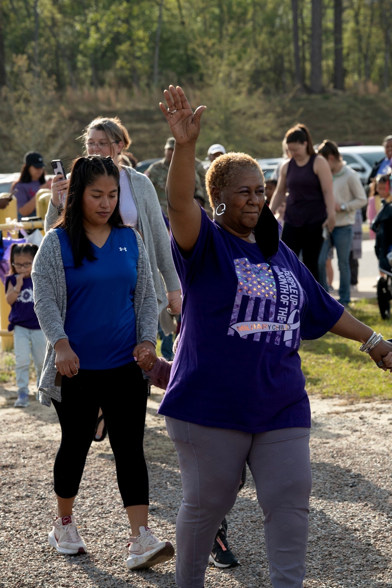 Fun walk kicks off military child month | Article | The United States Army