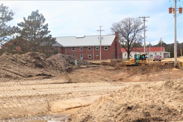 Extensive grading project to improve drainage underway at Fort McCoy
