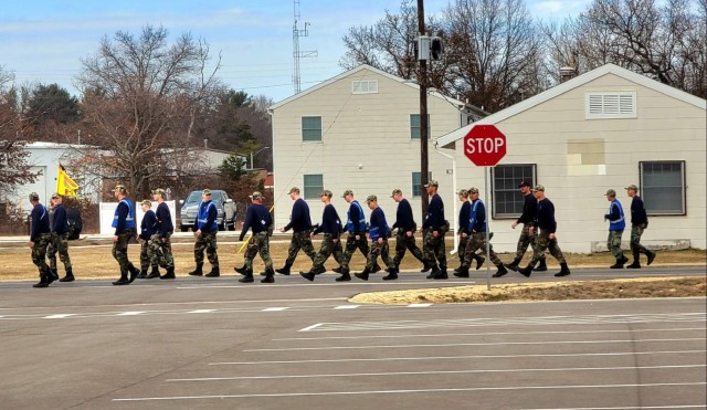 Wisconsin Challenge Academy cadets conduct training at Fort McCoy