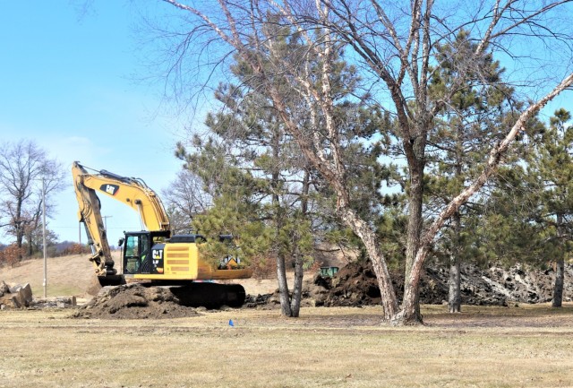 Extensive grading project to improve drainage underway at Fort McCoy