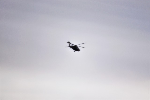 Wisconsin National Guard UH-60 Black Hawk crew conducts training at Fort McCoy
