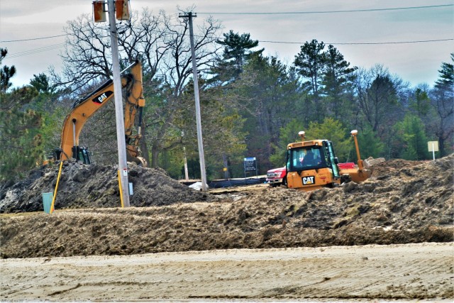 Extensive grading project to improve drainage underway at Fort McCoy