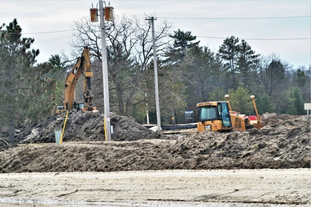 Extensive grading project to improve drainage underway at Fort McCoy