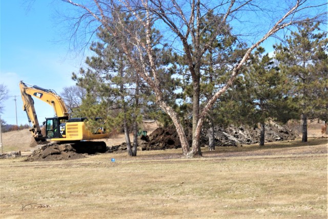 Extensive grading project to improve drainage underway at Fort McCoy