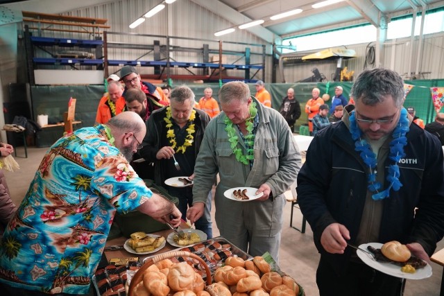 USAG Bavaria holds luau for ice, snow removal team