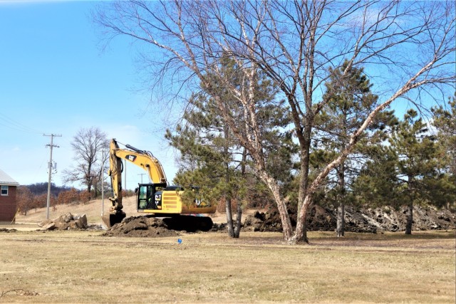 Extensive grading project to improve drainage underway at Fort McCoy