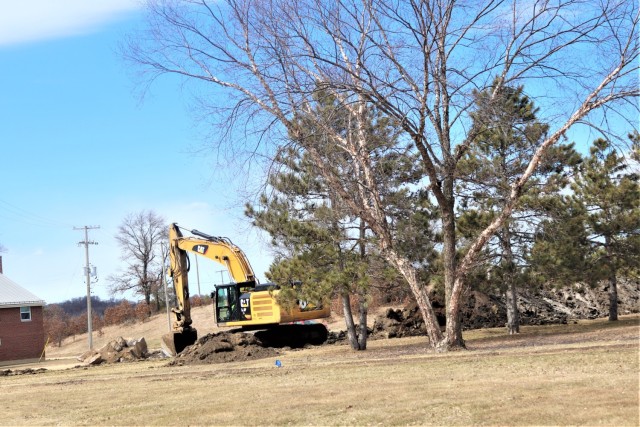 Extensive grading project to improve drainage underway at Fort McCoy