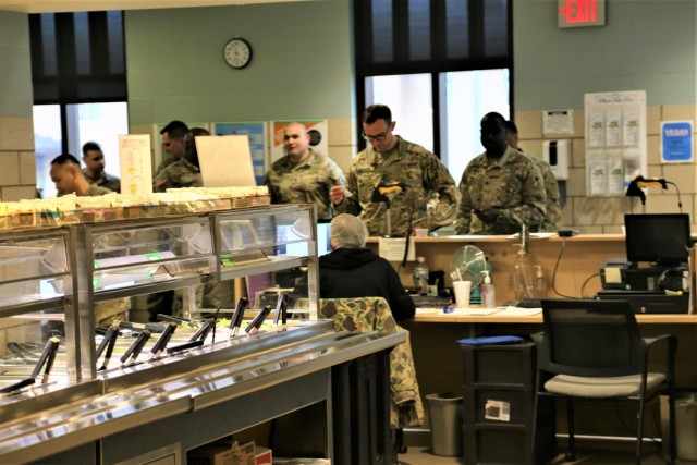 Fort McCoy’s LRC food-service team earns perfect score on inspection
