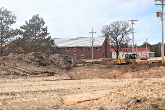 Extensive grading project to improve drainage underway at Fort McCoy