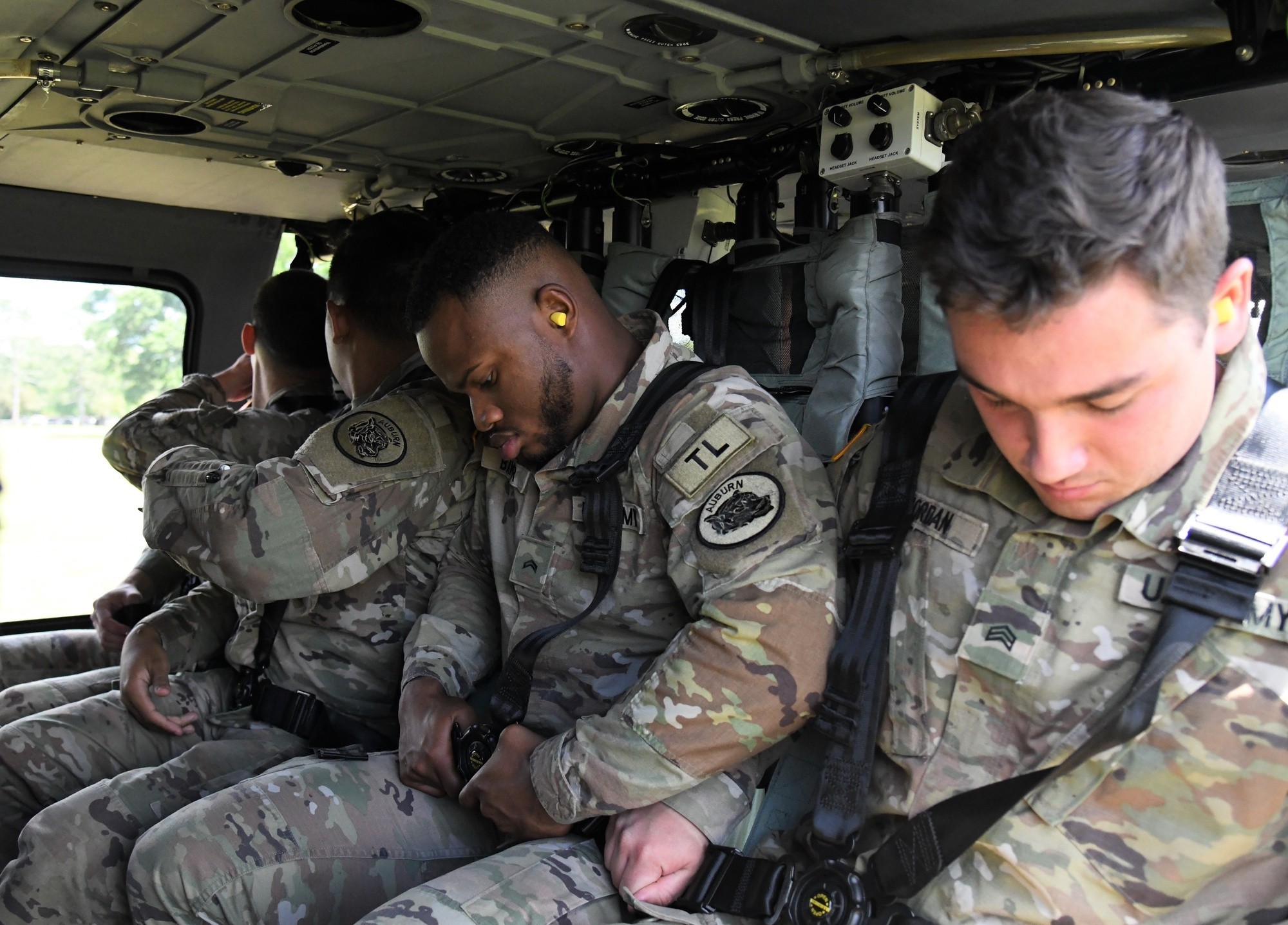 Auburn University ROTC cadets learn about branching Aviation | Article ...