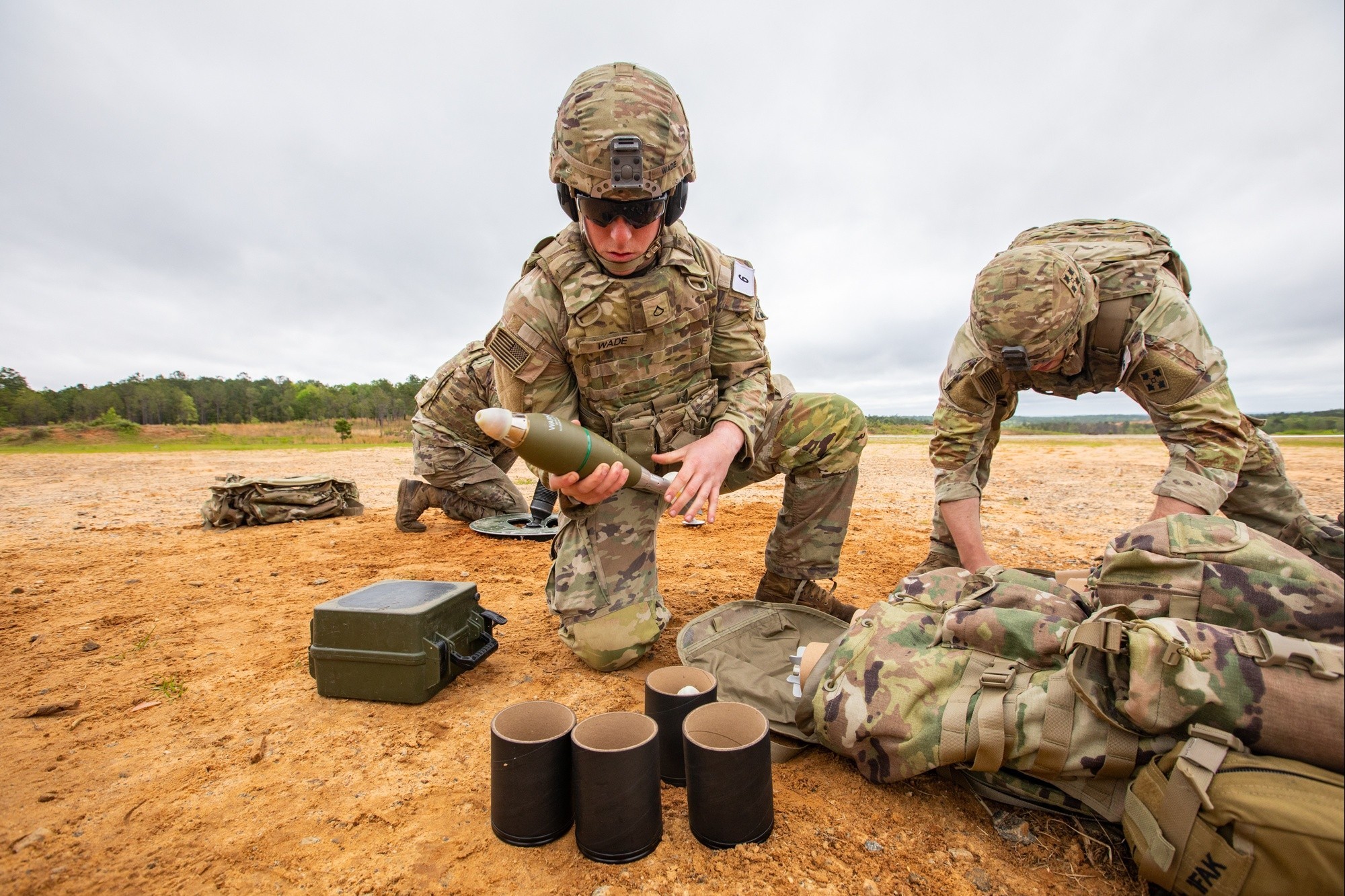 4ID Mortar Teams Persevere at the Best Mortar Competition Article