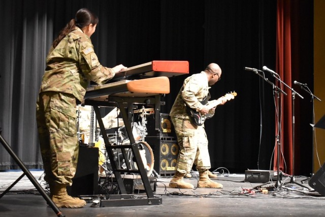 I Corps Band celebrates Month of the Military Child with school performances