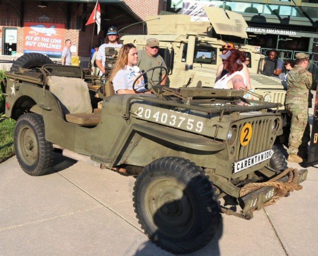 Military Appreciation Night festivities