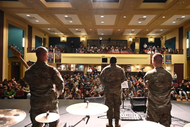 I Corps Band celebrates Month of the Military Child with school performances