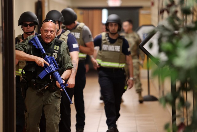 Fort Knox Directorate of Emergency Services trains for active shooter incident