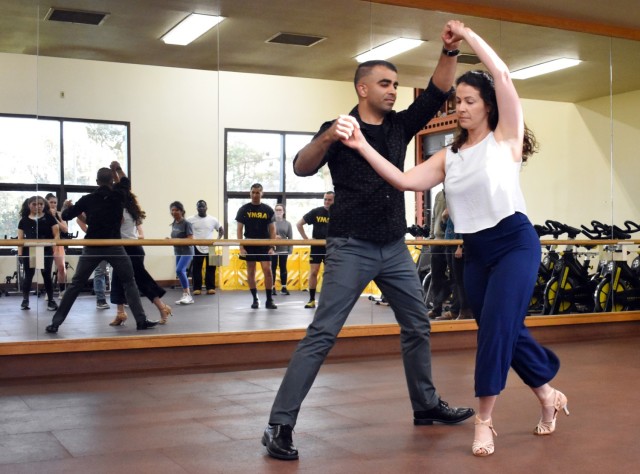 Salsa dance classes a hit at Presidio of Monterey