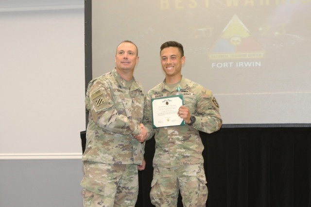 Fort Irwin names Best Warriors, Squad after competition