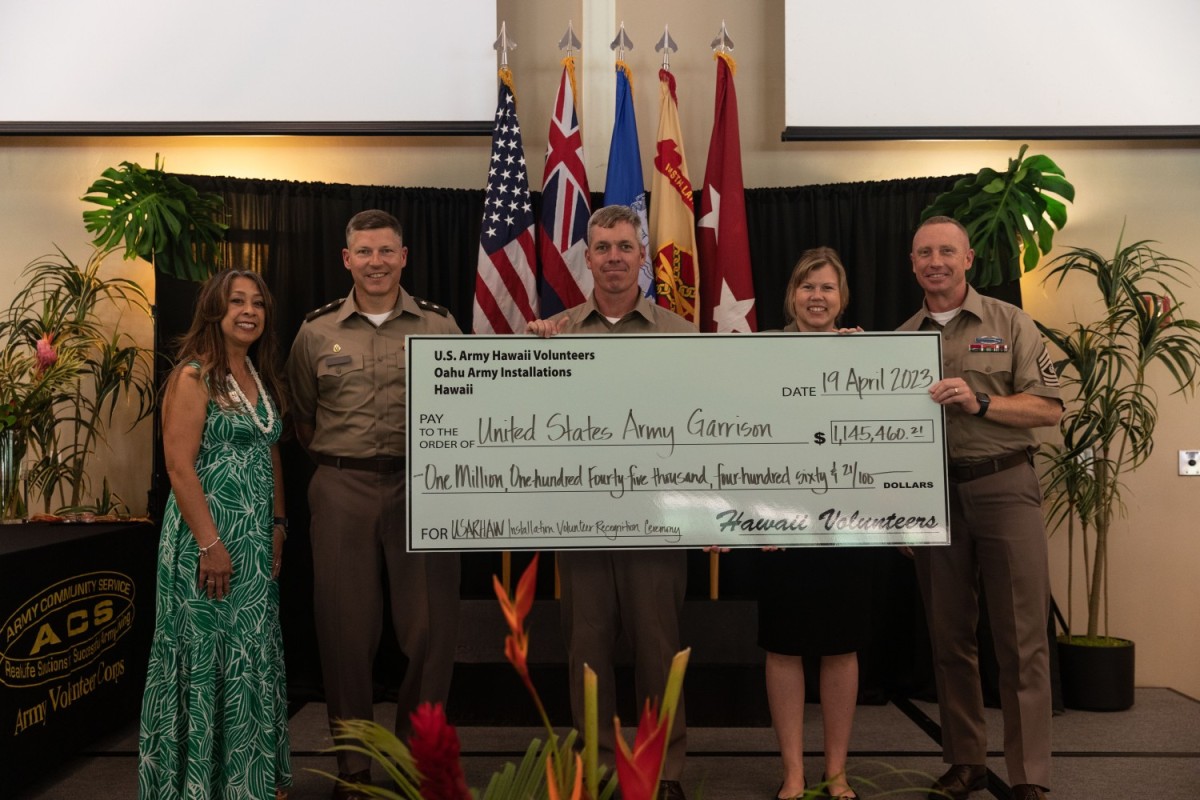 U.S. Army Hawaii honors volunteers for more than $1M worth of services ...