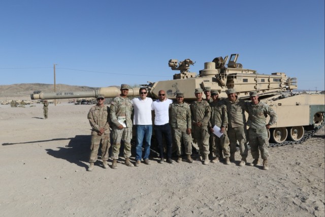 ‘Guy Ritchie’s The Covenant’ stars visit Fort Irwin