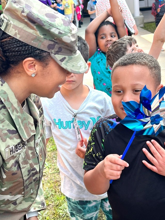 BJACH promotes child abuse prevention with pinwheel planting