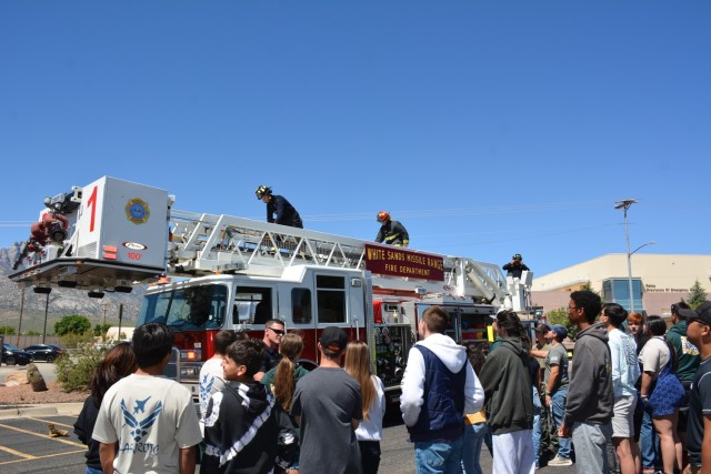 Enrichment Day Firefighters at Work