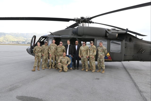 ‘Guy Ritchie’s The Covenant’ stars visit Fort Irwin