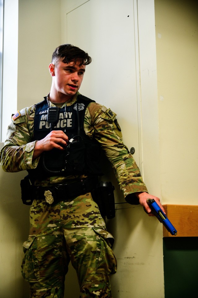 To counter an active-shooter threat, military, civilian, federal and state law enforcement, emergency response and medical personnel from the U.S. Military Academy conducted a full Force Protection Exercise on March 29 at West Point.