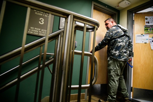 To counter an active-shooter threat, military, civilian, federal and state law enforcement, emergency response and medical personnel from the U.S. Military Academy conducted a full Force Protection Exercise on March 29 at West Point.