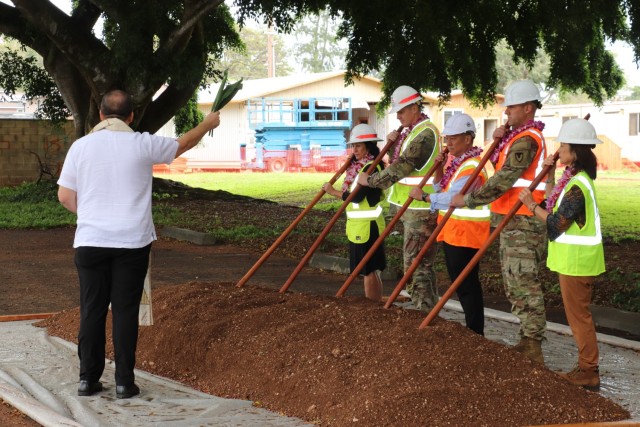USAG Hawaii breaks ground on two new child development centers