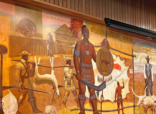 Family of Keystone Powerhouse muralist see mural in person for first timw
