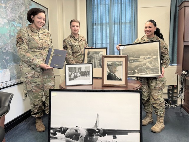 Gathering memorabilia documenting legendary Medal of Honor recipient