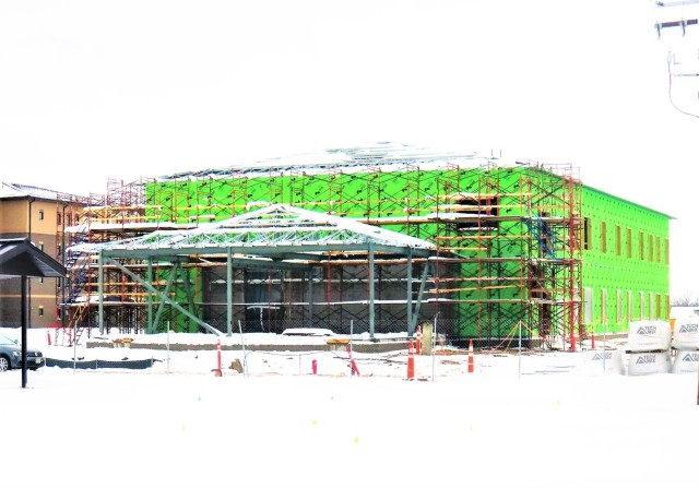 April 2023 construction operations of $11.96 million transient training brigade headquarters at Fort McCoy