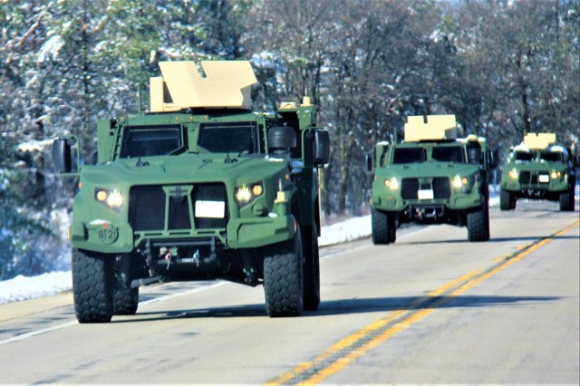 April 2023 training operations at Fort McCoy