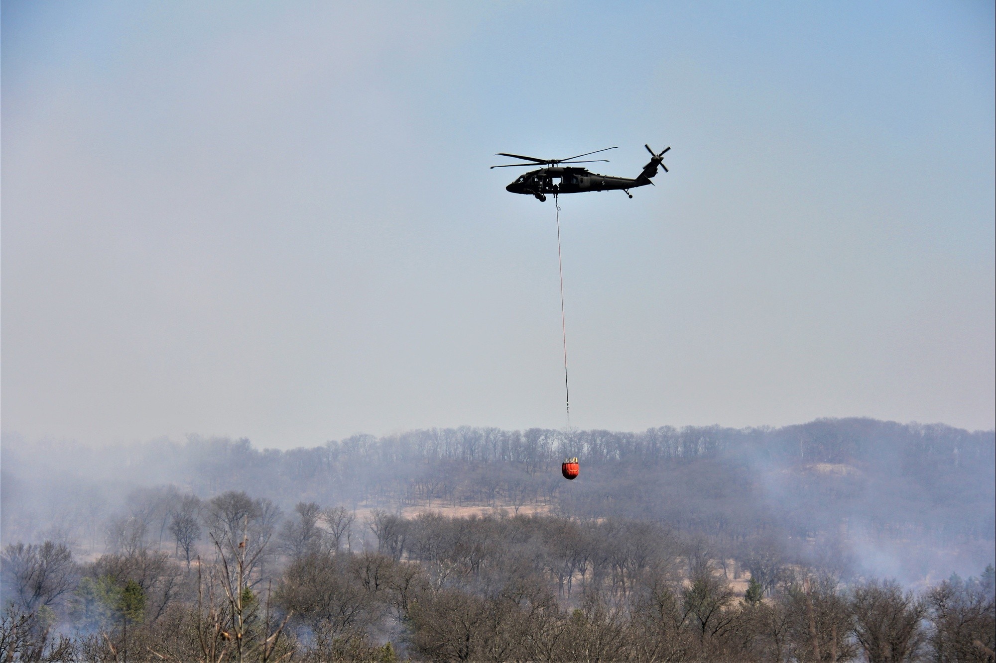 Wisconsin Army National Guard UH-60 Black Hawk crew holds 2023 Bambi ...