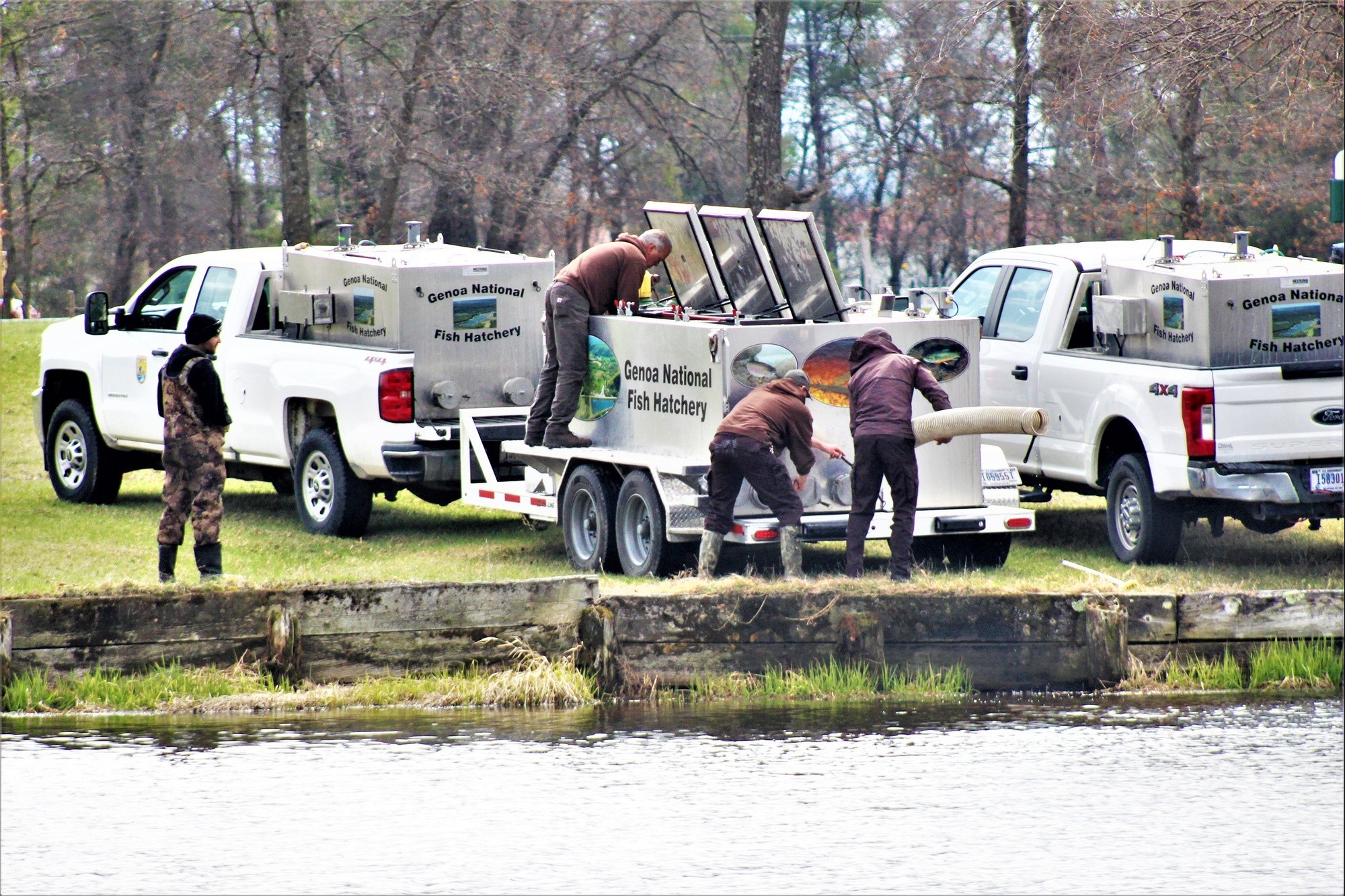 Annual fish stocking at Fort McCoy helps maintain fish populations for ...