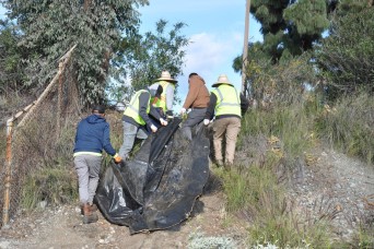 Corps removes 144 tons of debris from San Gabriel River