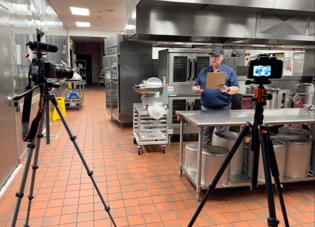 ASC food service employees establish readiness standards, training products for future quality assurance evaluators