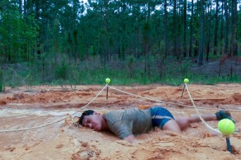 FORT BRAGG, N.C. - In the inaugural Directorate of Family and Morale, Welfare and Recreation’s Mud Run, competitors were covered in slimy, squishy, damp...