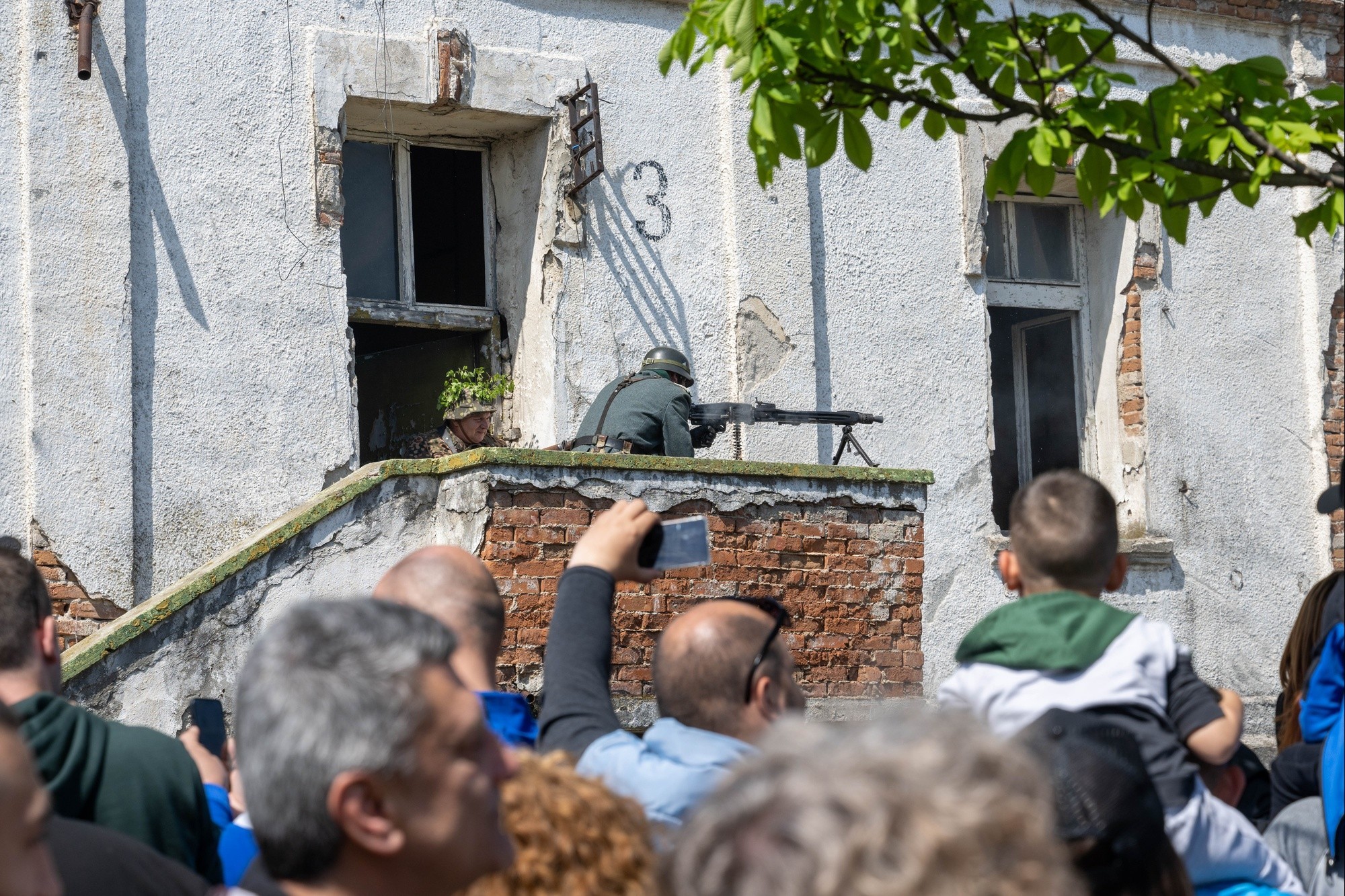 ww2 reenactment german nazi soldiers