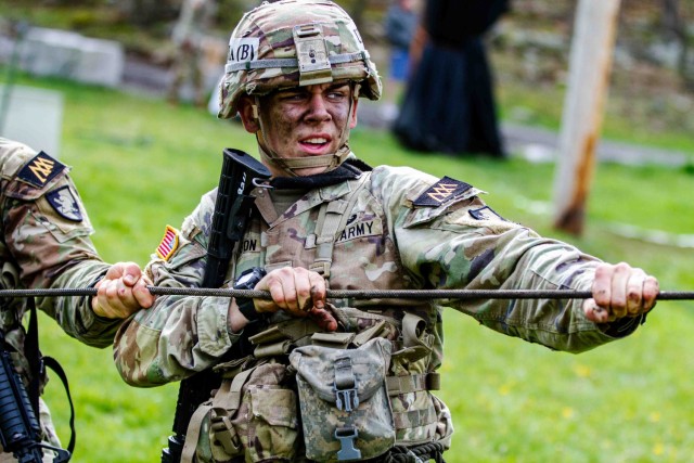 Day 1 of the annual Sandhurst Military Skills Competition is hosted at the U.S. Military Academy. Photo by Jorge Garcia/ USMA PAO -- BA007.