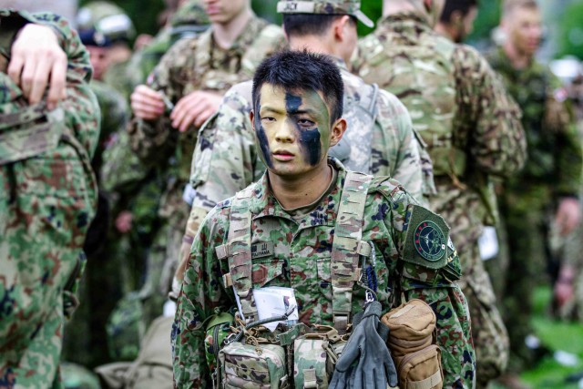 Day 1 of the annual Sandhurst Military Skills Competition is hosted at the U.S. Military Academy. Photo by Jorge Garcia/ USMA PAO -- BA007.