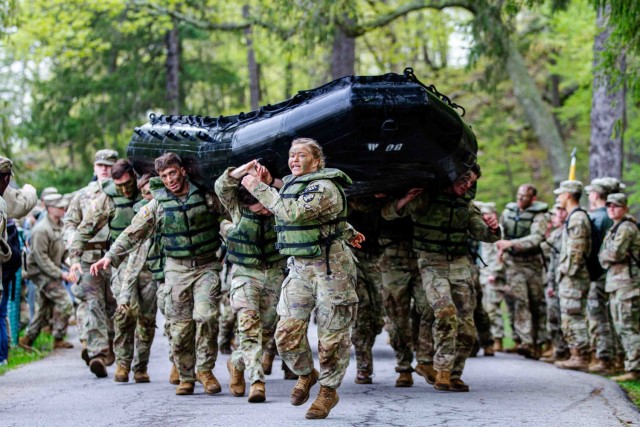 Day 1 of the annual Sandhurst Military Skills Competition is hosted at the U.S. Military Academy. Photo by Jorge Garcia/ USMA PAO -- BA007.