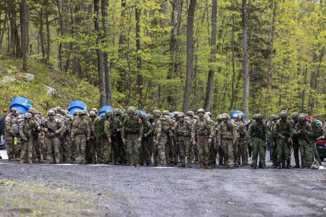2023 Sandhurst Competition Day 1. (U.S. Army photo by Christopher Hennen, USMA)