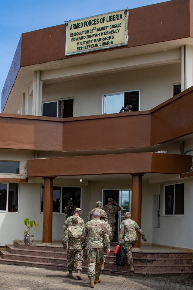 SETAF-AF Civil Affairs Team engages with Armed Forces of Liberia