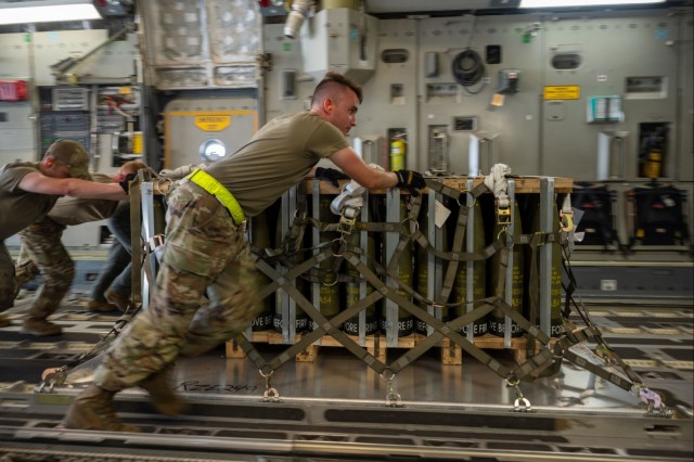 Dover AFB conducts Ukraine security assistance mission